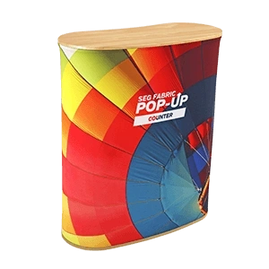 Seg Pop-Up Counter 1X2 Front
