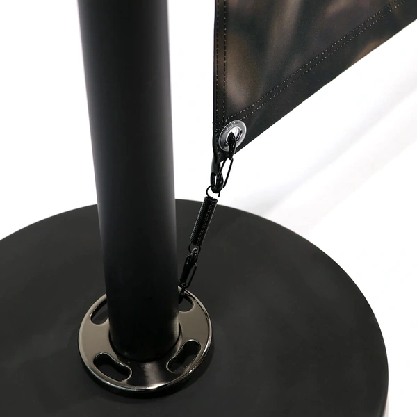 Cafe-Barrier Economy Detail Spring-Clip-Base With Single-Sided
